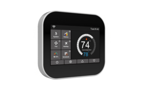 Smart Programmable 220V/24V 3-Speed Fan Heating &amp; Cooling <strong>2</strong>-Pipe Wi-Fi Thermostat for Home School &amp; Hospital Use - Product Image 2
