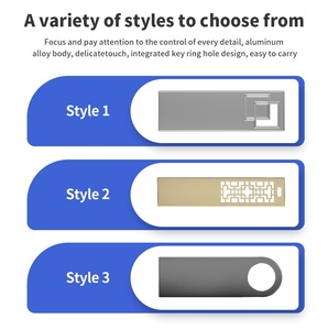 安全可靠的USB 2.0闪存驱动器4G 8G 16G 32G 64g用于汽车音频数据备份紧凑设计，易于携带 - Product Image 6