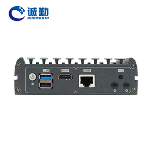 Dispositivo Firewall di fabbrica 4 LAN 2.5G Quad Core Celeron J4125 J1900 E3845 Desktop Nano Mini Computer Router morbido Pfsense Mini PC