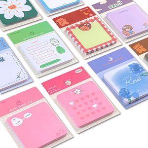 Spiral Thermal Saddle Stitching Binding <strong>Offset</strong> Paper Cover School Office Use Custom <strong>Memo</strong> Pad Printed 3*3 Inch <strong>Notepads</strong>