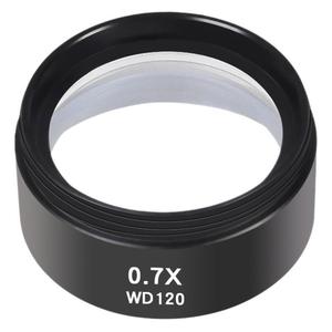 显微镜辅助工业相机，带0.7X 0.5X 2X物镜和1X防油倍增镜发光二极管光源 - Product Image 5