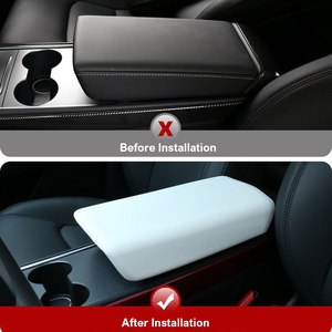 Araba iç aksesuarları kolçak kutusu kapak Tesla modeli için 3/Y merkezi konsol koruyucu ped otomobil su geçirmez koruyucu - Product Image 2