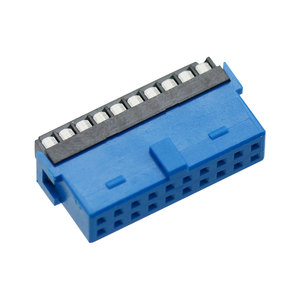 USB IDC SOCKET 19 PIN SOLDER CABLE Port USB ขั้วต่อตัวเมียปลั๊กเสียบ3.0 - Product Image 4