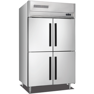 Commercial Kitchen Stainless Steel 2 Doors Chilling Freezer and <strong>Chiller</strong> Stand up Walk-in-<strong>chiller</strong>-and-freezer