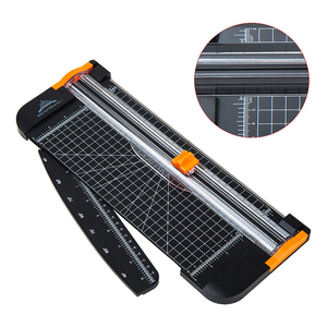 Manual Paper <strong>Cutter</strong> Sliding A4 Wrapping Paper Die <strong>Cutter</strong> Cutting Machine Gift Knife Guillotine Paper Trimmer - Product Image 2