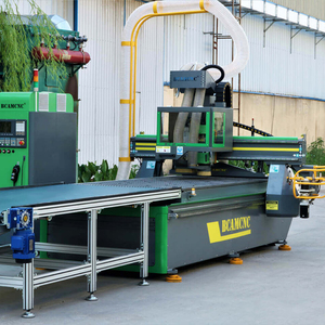 Enrutador cnc 1325/1530, máquina de grabado atc cnc, enrutador cnc de 3 ejes con carga, mesa de descarga para muebles de puerta - Product Image 5