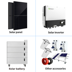 套件5Kw便携式电源混合太阳能系统价格10Kw太阳能系统成套混合套装家用太阳能电池板系统 - Product Image 4