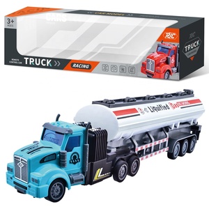 良いデザインシミュレーションモデルおもちゃ4チャンネルRCトラクタートレーラーライト付き - Product Image 6