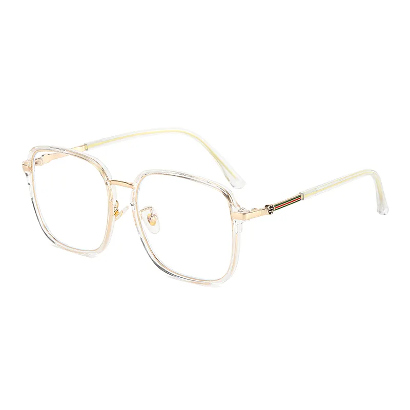 Ready to Ship with Stock Fast Shipping Trendy Fashion and Ultra Light Trendy Simple Optical Glasses New Anti-Blue Ray Vintage Glasses Rim