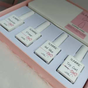 Profesyonel tırnak teknisyenleri 4 adım tırnak uzatma çözüm 28 kitleri yapmak kendi marka yumuşak jel X Nail İpuçları kiti - Product Image 3