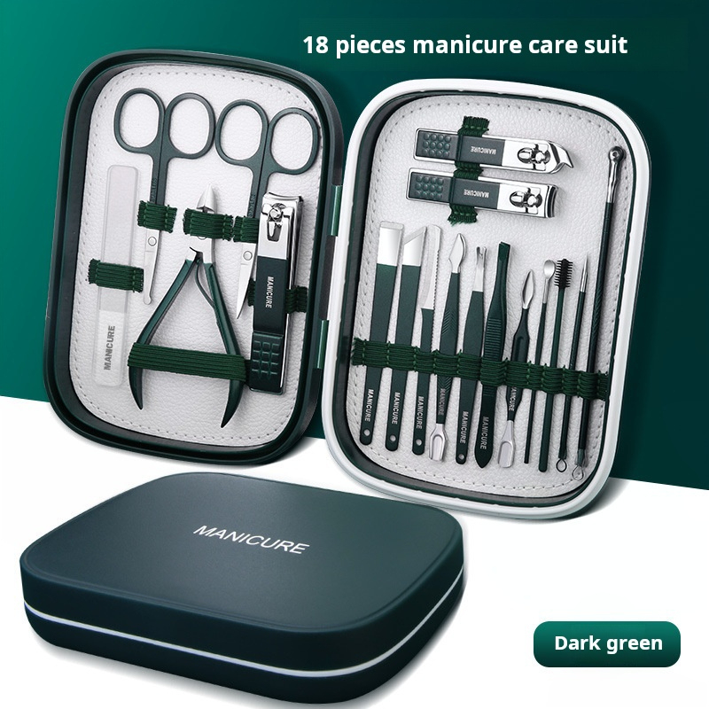 Dark green box-18 piece set