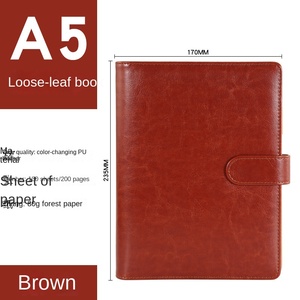 Cross-Biên Giới A5 Da Loose-Leaf Notepad 100 Sheets A4 Kinh Doanh Văn Phòng Máy Tính Xách Tay Có Thể Tháo Rời Dày Tùy Chỉnh Trường Nhật Ký - Product Image 6