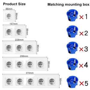 Mounted Module Diy German Socket Usb Cat6 <strong>Computer</strong> TV Tempered Glass Panel Socket Switch Button <strong>Function</strong> Combination
