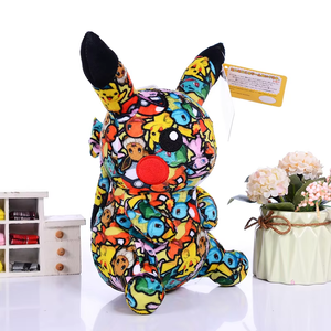 קריקטורה אנימה <span class=keywords><strong>plush</strong></span> בובות pikachu bulbasaur סנטל סרבל קוואיי צעצועים לתפוס בובות למתנות