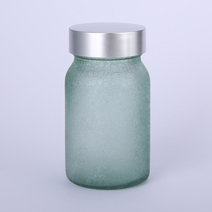 100ml màu xanh lá cây chai thủy tinh thân thiện với môi chất lượng cao khuyến mãi Pill chai trường hợp chai tròn - Product Image 5