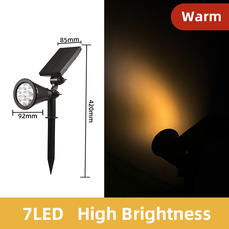 Lumière chaude 7 LED