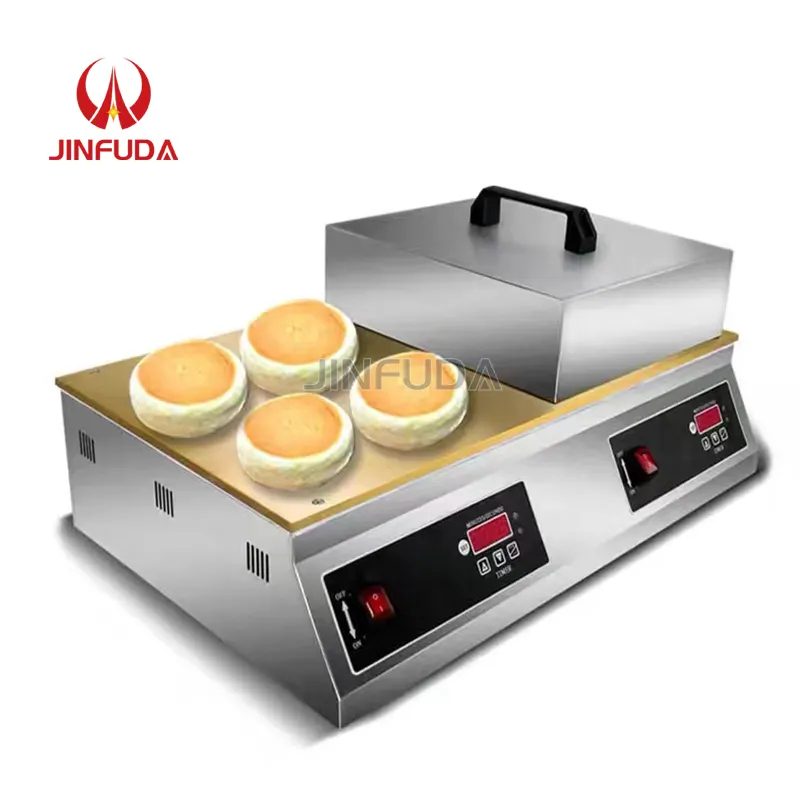 Gewerbliche Küchen ausstattung Souffle Pastry Pan Kuchen maschine Mini Pancake Machine Fluffy Souffle Machine