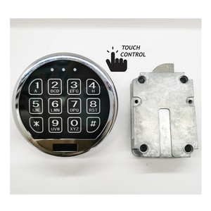 Teclado ligero Seguro Cerradura electrónica impulsada por motor Cerradura segura Nuevo diseño Código Combinación Cerradura de seguridad para gabinete y pistola de oficina - Product Image 3