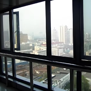 KT110 High-quality Aluminum Sliding <strong>Window</strong> with Three-layer Glass Explosion-proof and Hurricane-resistant Ventanas Antiruido.