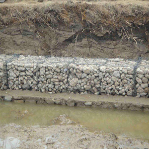2x1x1m zincato rete metallica esagonale gabbione scatola maglia gabbion pietra riempito gabbione cesto in gabbioni in filippine