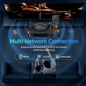 Z1ไลท์กล่องสมาร์ททีวีคุณภาพสูง4K แอนดรอยด์10พร้อม2.4G + 5G สำหรับ IPTV APK Quad Core Processor ALLWINNER H313 - Product Image 4
