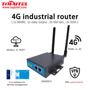 4G Industrial Router with RS485 Serial Port <strong>Support</strong> Modbus to MQTT, for Industrial IoT Data to Cloud Platform - Product Image 3