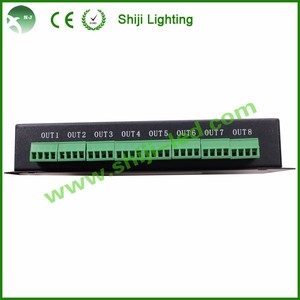 Светодиодный пиксель контроллер K-8000C оригинальный ws2812 K8000C SPI 1024 пиксели программируемый DMX512 ws2811 SD Card пикселей светодиодный контроллер - Product Image 5