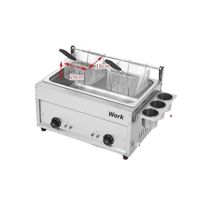 หม้อทอดไฟฟ้า220V แบบพกพา20L สำหรับทอดบนโต๊ะร้านอาหารและโรงแรม - Product Image 1