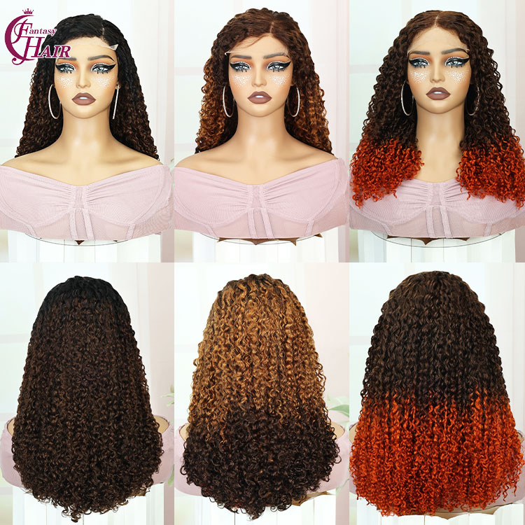 pissy curly wig glueless lace