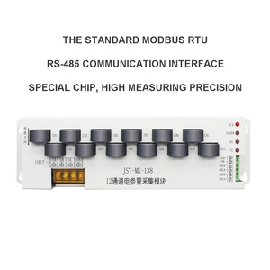 RS485電気メーター監視装置複数電流電圧を3相モニターするマルチ回路装置 - Product Image 3