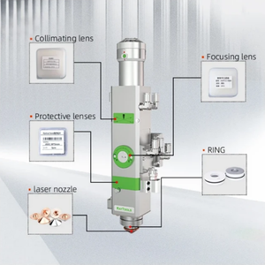 Cho raytools gốc bm111/bm110/bt240s ống kính bảo vệ 1064nm sợi trắng Hộp ống kính quang học bảo vệ cửa sổ 24.9*1.5/27.9*4.1 - Product Image 6