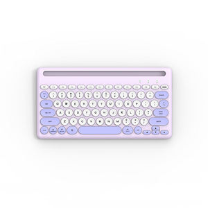 Múltiples colores diferentes dispositivos utilizan teclado Bluetooth inalámbrico para ordenador portátil iPad Mac apple teclado multicanal