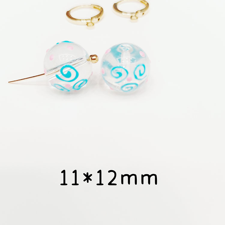 coloré 4 points de poudre vert menthe poivrée