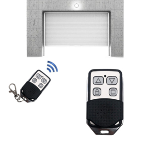 Universal 433MHz RF inalámbrico uso en el hogar Control remoto puerta garaje llave Fob clon duplicador con código rodante aprendizaje fijo - Product Image 1