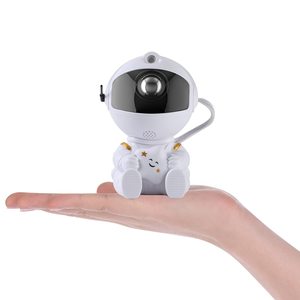KSWIN çok renkli oturma astronot projektör okyanus dalgası yıldız ışığı galaxy projektör bebek led astronot lambası yıldızlı gece lambası - Product Image 3