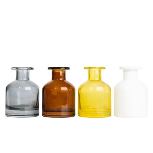 <strong>Deluxe</strong> 100ml 150ml Round Air Freshener Fragrance Aroma <strong>Oil</strong> Glass Scent Diffuser Bottles - Product Image 2
