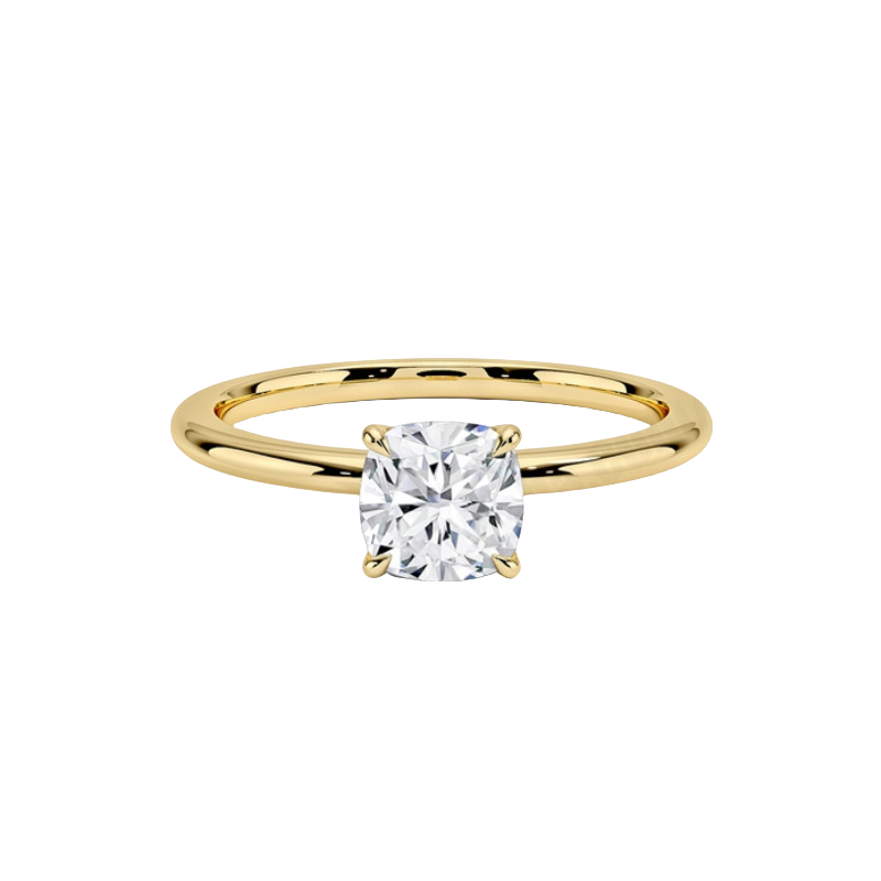 Anello con Moissanite da 1 Carato 7