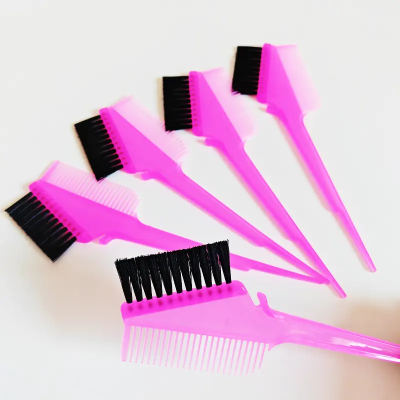 Taşınabilir sihirli kolu saç tarak Anti statik masaj saç fırçası Detangle duş masaj Hairbrush Combs Salon saç şekillendirici aracı