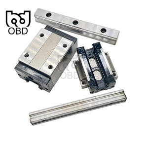 Bloque de rodamiento deslizante de riel de guía de movimiento lineal para máquinas CNC Bloque de corredor lineal de brida - Product Image 1