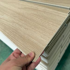 Không thấm nước sang trọng Vinyl tấm ván sàn 4mm-8mm SPC bấm vào khóa gỗ hạt ixpe mặc kháng cho khách sạn LVP Sàn PVC bấm vào - Product Image 5