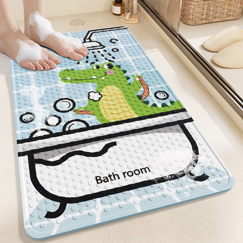 blue Little crocodile bath