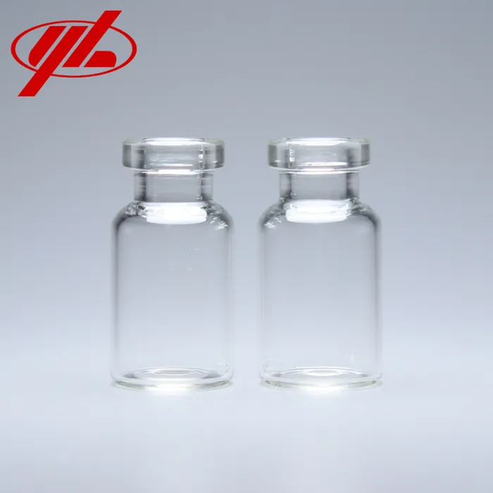 2ml 2R Tubular clara frascos de vidrio médica o de