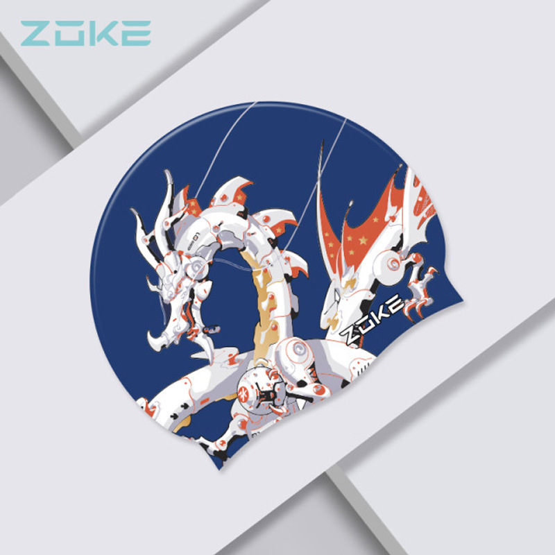 624503230 - Dragon divin mécanique bleu foncé