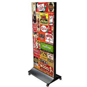 信誉好led移动招牌商场促销海报LED营销展示架发光广告牌 - Product Image 1