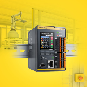 Keyence <strong>GC</strong>-R45 Safety Controller <strong>GC</strong> Series Auxiliary Output Unit Plc Controller Module Brand New Original Spot Plc - Product Image 3