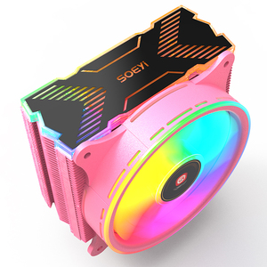 RGB CPU soğutucu LED soğutucu evrensel AMD PC işlemci soğutma fanı masaüstü bilgisayar için - Product Image 4
