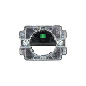 XB2-BC interruttore a pulsante con alloggiamento in argento da 40mm con funzione di ripristino automatico 1NO a fungo nero in metallo 220V tensione Max - Product Image 5