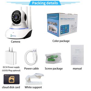 3MP คลาสสิก WiFi P2P โดมรูปแบบ Full HD กล้อง IP V380ตรวจจับการเคลื่อนไหวไร้สายมุมกว้าง Ai ไมโครโฟนในตัว CMOS - Product Image 3