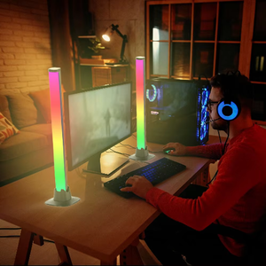 Pickup Lamp RGB Sound Control Music Rhythm <strong>Lights</strong> 55CM Classy Music Party <strong>Light</strong> Bar for Room - Product Image 5