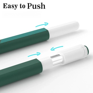 USB-C cilt hissediyorum darbeye kapak yumuşak silikon koruyucu kol çantası Apple Ipad kalem Stylus kalem 3. Nesil için Fundas - Product Image 2
